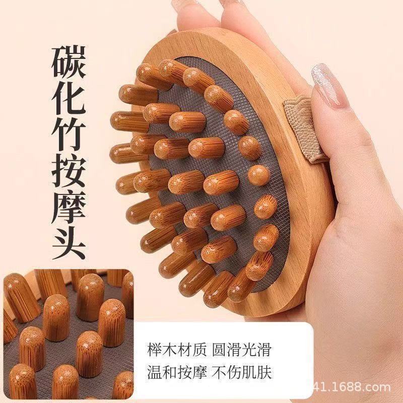 经络刷肚子带脉按摩梳全身通用疏通神器揉腹部腿部推肝经刮痧工具|undefined