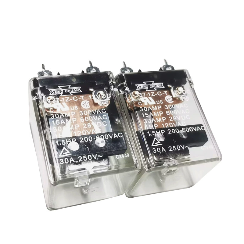 Промышленное реле на Solid State 737-1Z-C-T 12VDC замена Matsukawa 737-1X, два открытых и два закрытых, 30A