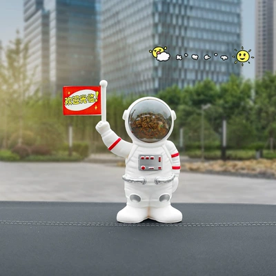 car space suit car: Car ornaments - white-welcome