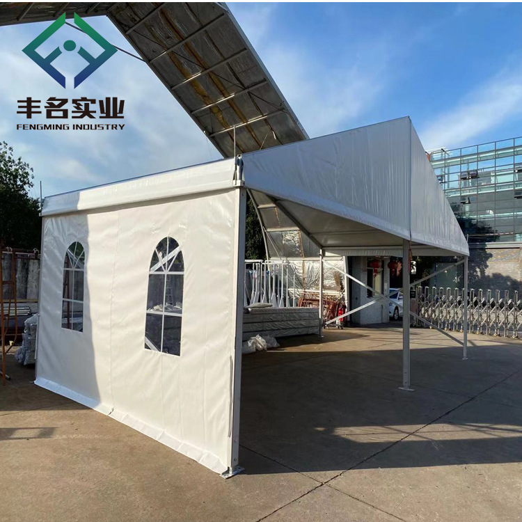 10米跨度户外广州展览摊位帐篷  工厂出售出口移动搭建活动篷房