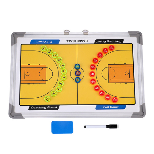 Aluminum alloy football tactical board, basketball tactical board, football tactical teaching board, coach's tactical board, magnetic chess pieces