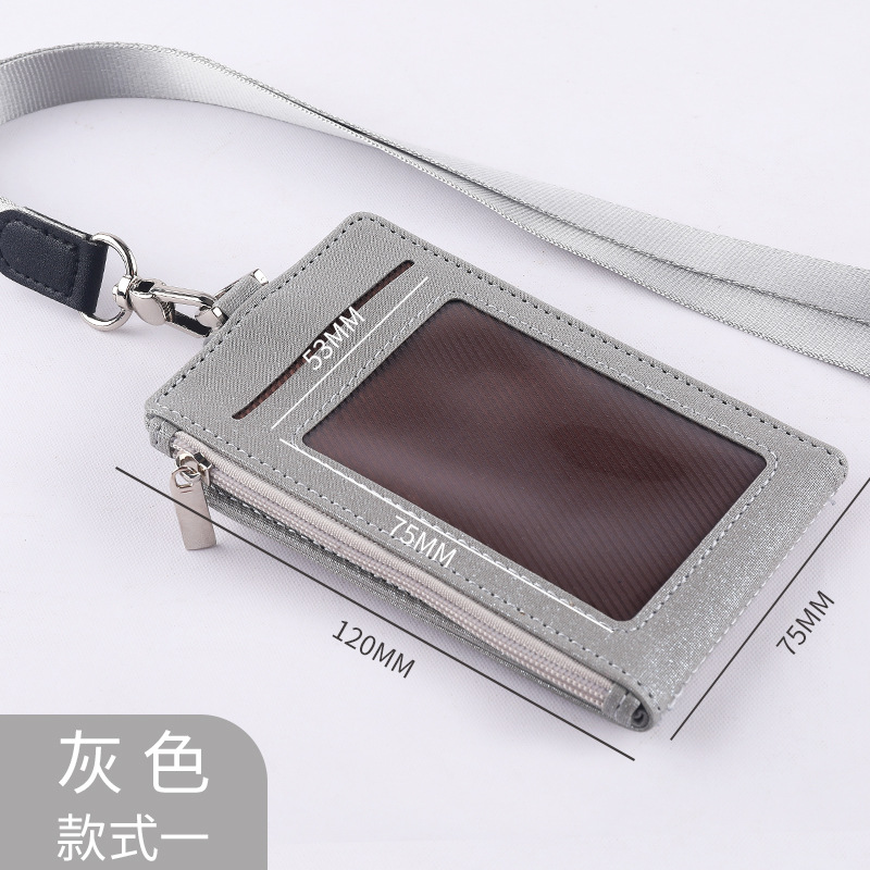 Jinbeisi tarjeta de trabajo cubierta de la tarjeta de identificación tarjeta de acceso al autobús del estudiante insignia Tarjeta de cordón CUBIERTA Cubierta de la tarjeta de fábrica