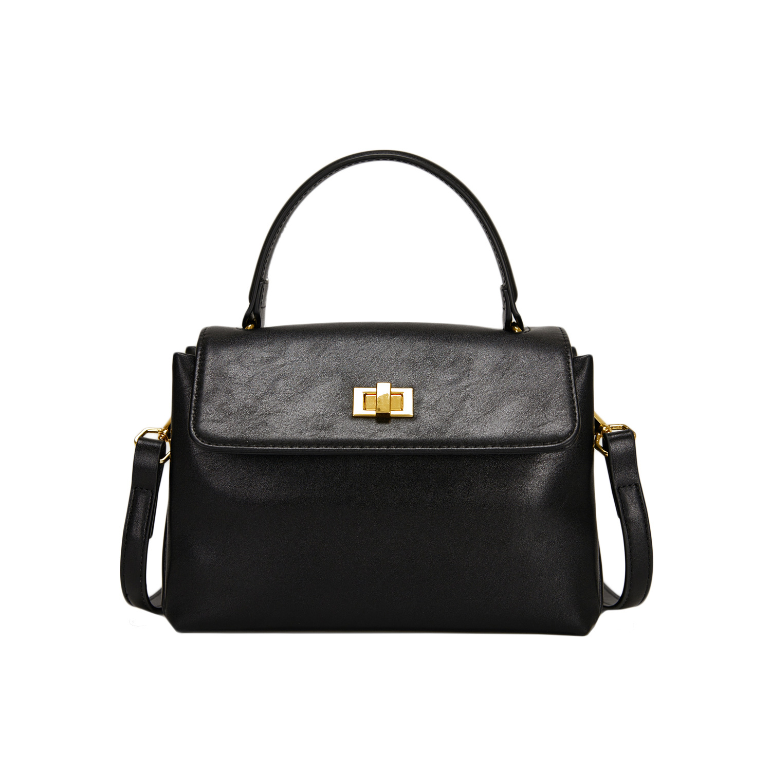 New Cross-border Women's Bag, High-end and Versatile, Single Shoulder Crossbody Bag, Niche Soft Leather Texture, Women's Hand-held Small Square Bag_voghion.com