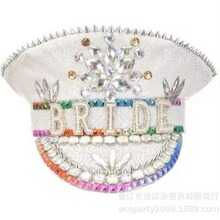 Sequin Burning White sailor Bride Hat�����Ɍ�ñ���մ��wñ