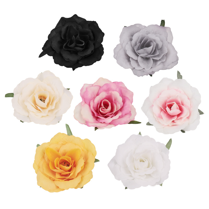시뮬레이션 중국 장미 불멸 DIY 수제 홈 벽 장식 교실 레이아웃 꽃병 꽃꽂이 장식