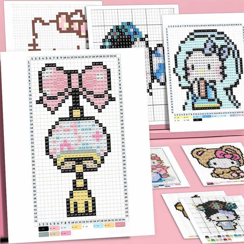 Color Code Stickers, Fun Pixel Pattern Stickers, Reference Stickers for Phone Cases, Journals, Desktops, DIY Color Code Stickers, Fun Pixel Pattern Stickers, Reference Stickers for Phone Cases, Journals, Desktops, DIY