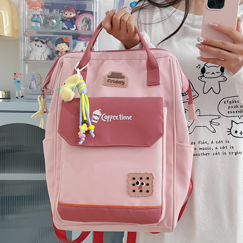 Mommy Bag, Large Capacity, Multi-Functional Maternity Bag, Wear-Resistant, Breathable Baby Product Storage Bag, Bottle Storage Backpack