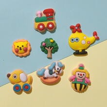 马戏团小丑配饰手机壳DIY水杯贴PVC冰箱贴洞洞鞋鞋扣软胶服饰配件