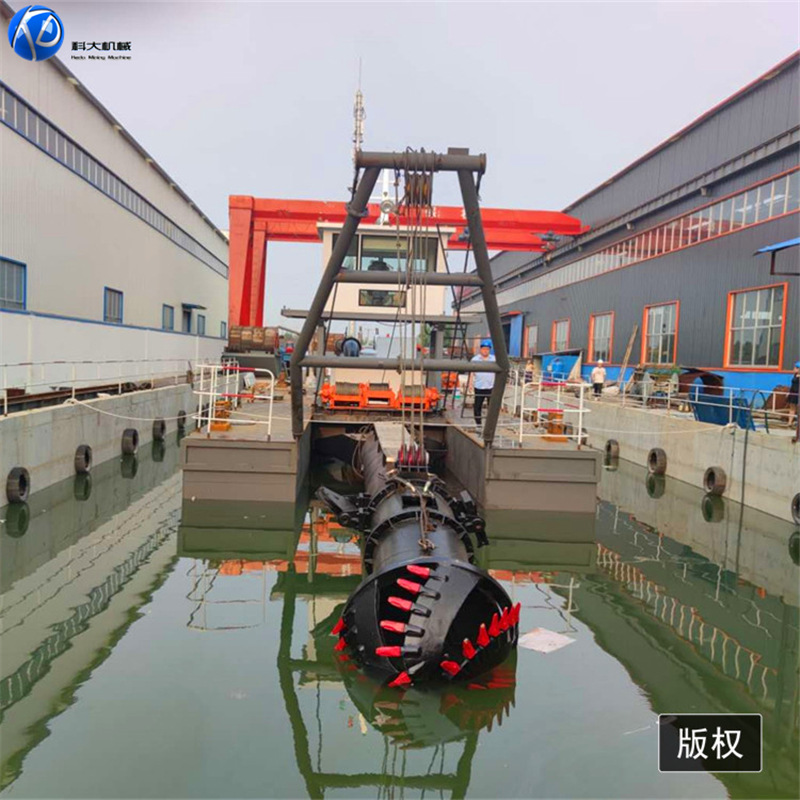 环保铰刀挖泥船 河道清淤机械设备 小型挖泥船 抽淤泥设备