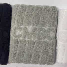 工厂生产加工任意起毛立体提花图案毛巾毛圈运动护腕护头护具