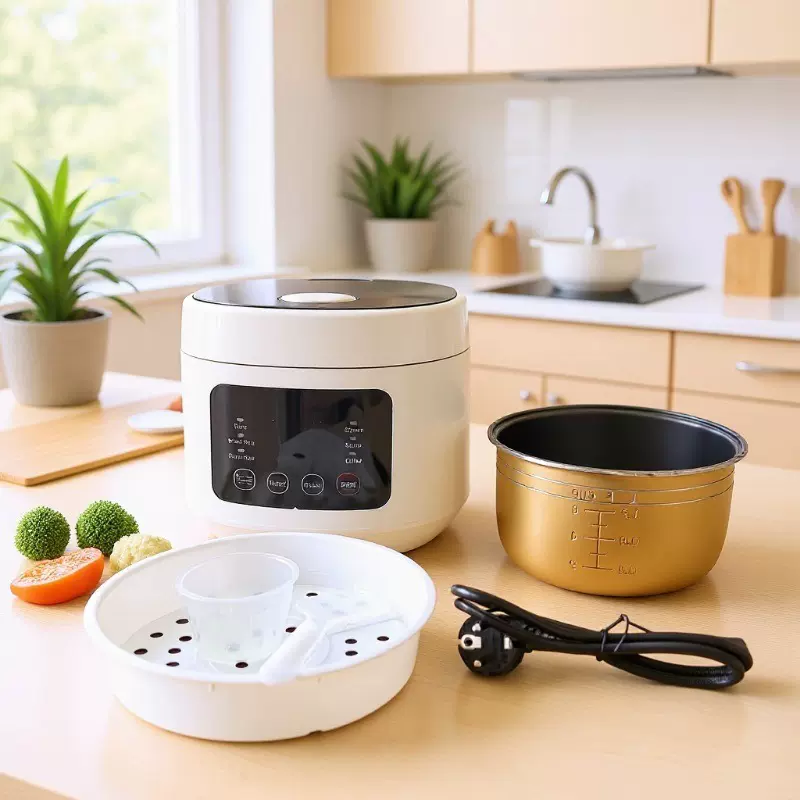 3L rice  cooker多功能家用智能电饭煲3-4人蒸煮一体电饭锅出口
