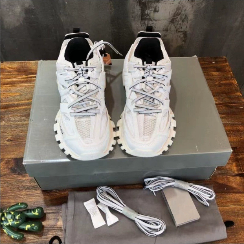 Кроссовки Putian Chunyuan Paris 3.0 Daddy Shoes Track Outdoor Retro с толстой подошвой, светодиодные мужские и женские туфли для пары
