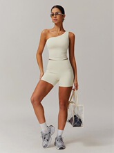 M 33639 Summer One Shoulder Yoga Suit �ļ��٤�� ŷ�������