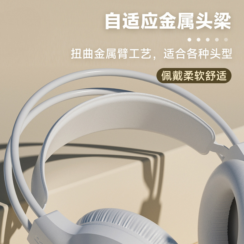 梦族电脑耳机头戴式耳麦笔记本台式有线usb带麦克风考试听力批发|undefined
