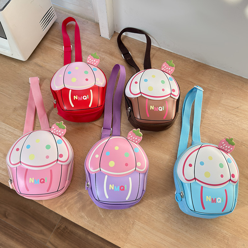2025 bolsas lindas para niños nuevos pastel mochila de cáscara dura guardería ligera mochila escolar para niños y niñas mochila de pecho