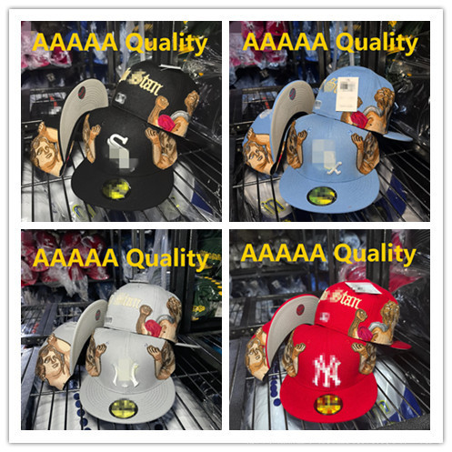 New High-Quality Baseball Cap with Letter Embroidery, Hip-Hop Style, Fashionable Hat, Fitted Cap Q-6