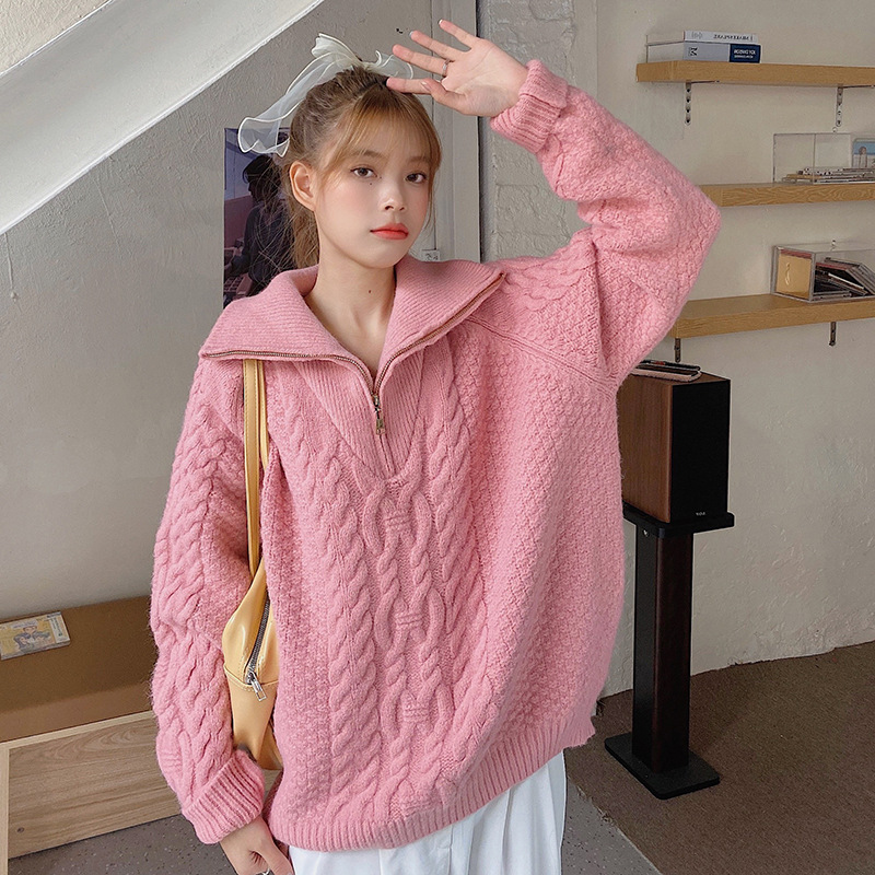 Stylish turtleneck sweater