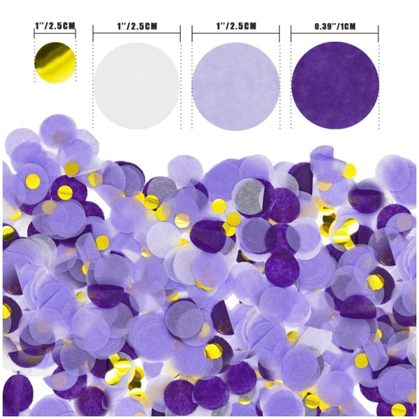 Purple, wide color palette