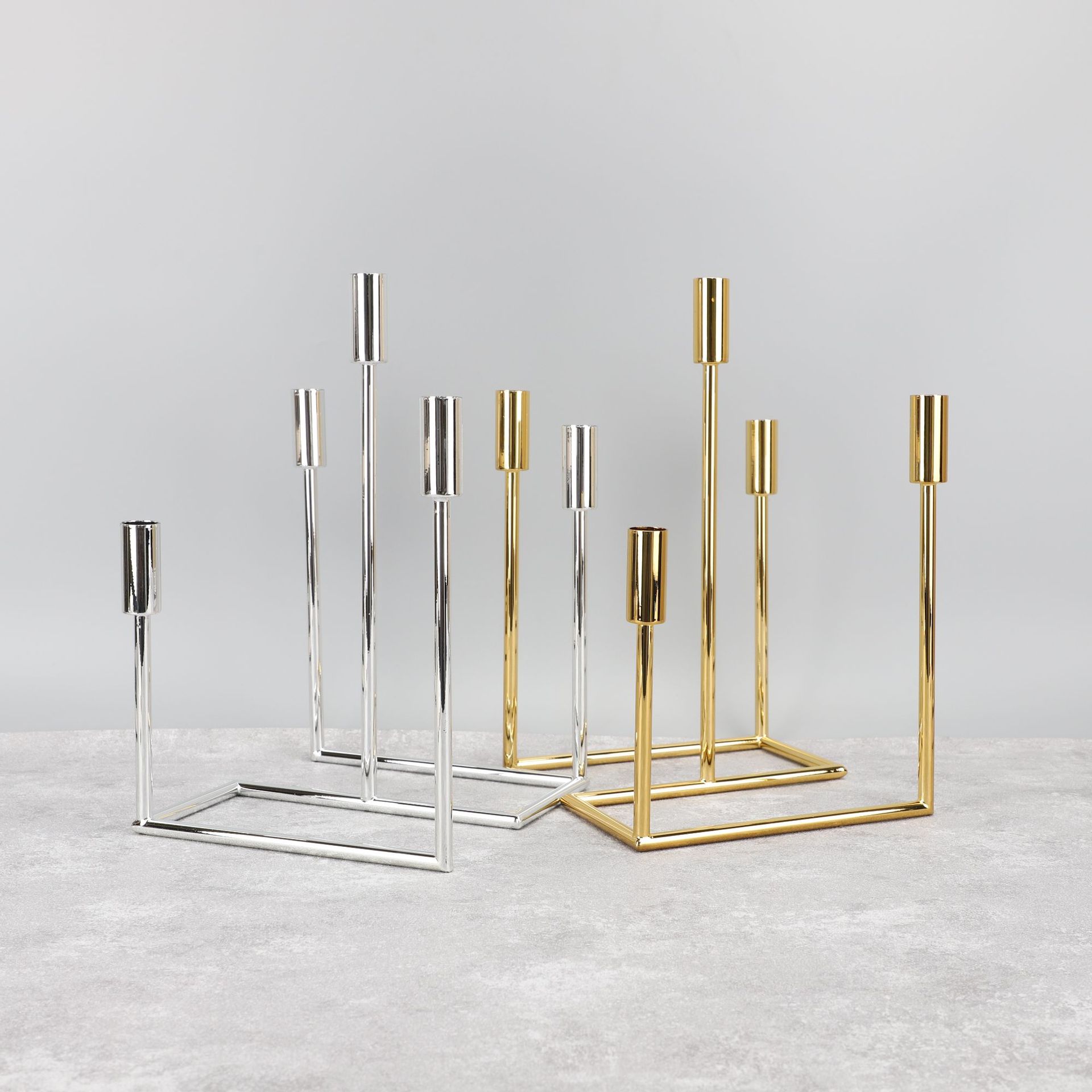 Modern creative metal bookshelf for living room