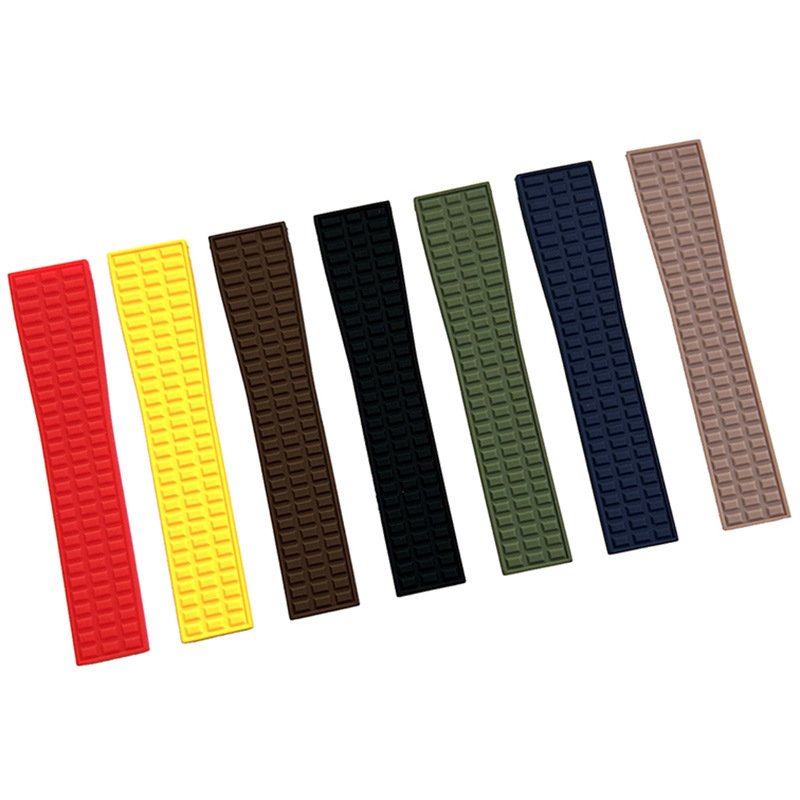 Substitute Baida Watch Aquanaut 5067A-001 Gretel Silicone Watch Band 19mm Women's Black Brown Blue Bracelet