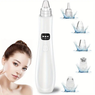 Blackhead Suction Device Electric Small Bubble Visual Pore Cleaner Acne Facial Blackhead Removal Device Wholesale