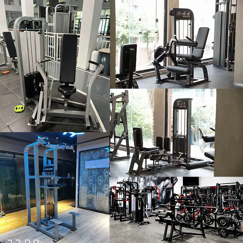 Hummer equipo de ejercicios conjunto completo de aviones empujando pecho tracción de espalda entrenador integral inserción equipo de fuerza gimnasio comercial