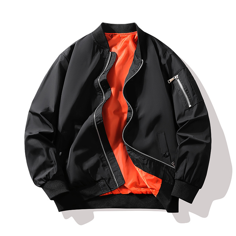 Spring Autumn Winter Cross-border Tide Brand MA1 Air Force Aviator Jacket Baseball Suit Jacket Men's cotton and thickening Overalls Cotton-padded Coat
