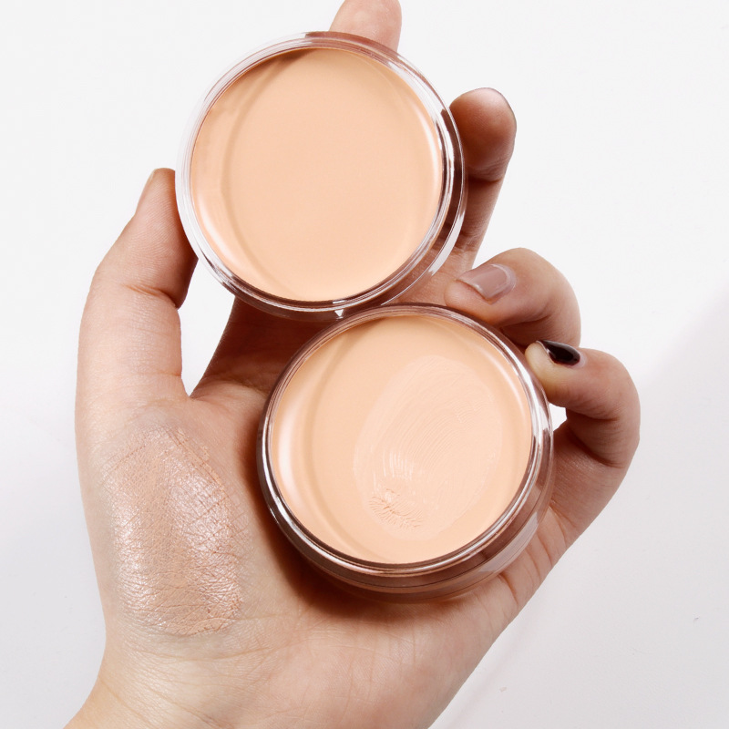 彩即頭條爆款自然色養膚養膚通用無暇清潔隔離啞光遮瑕膏加工定制