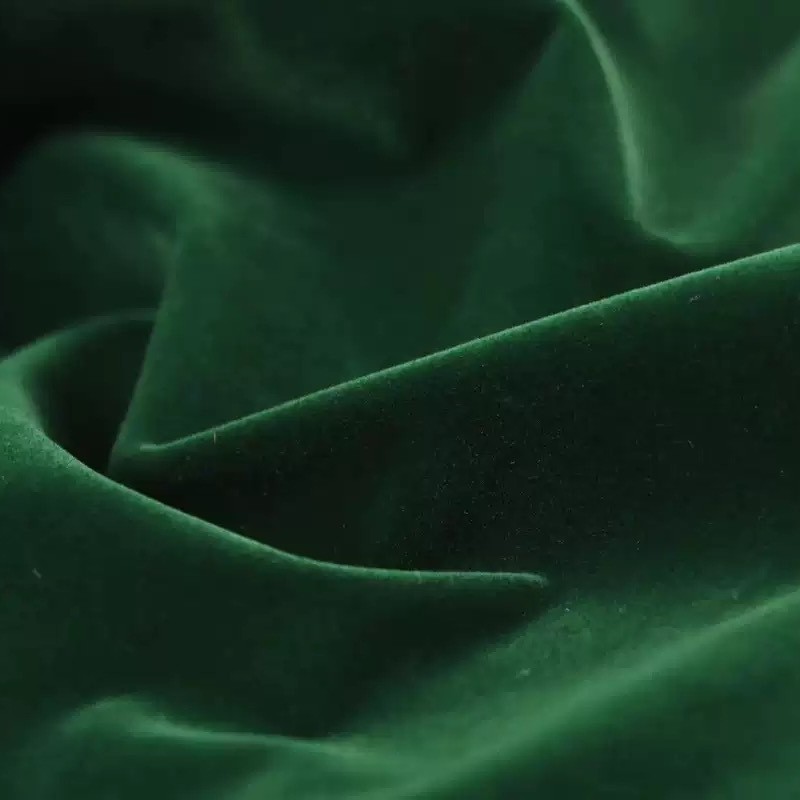 200克纬平植绒针织单面布料工艺品箱包汽车垫礼品布袋丝绒布