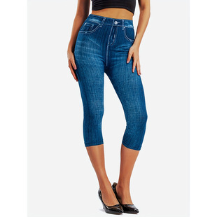 J 58473 Stretch denim-like leggings ������ţ�д��ѝ��