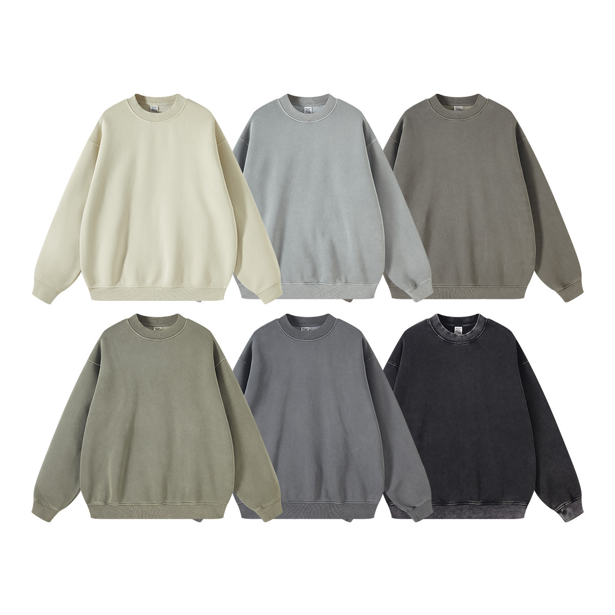 BE ropa de hombre | Sudadera de terciopelo lavado de otoño e invierno 2025 con cuello medio para hombre, sudadera de marca coreana de moda para mujer.