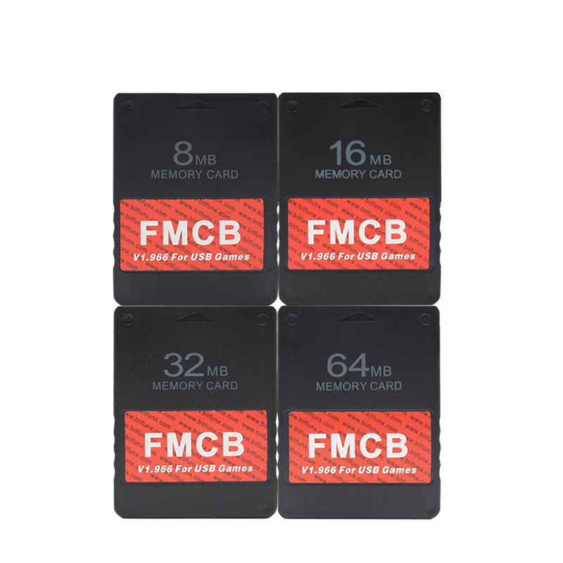 PS2 FMCB V1.966 memory card for USB games, supports PS2 and PS1 games, and can be used as a boot card