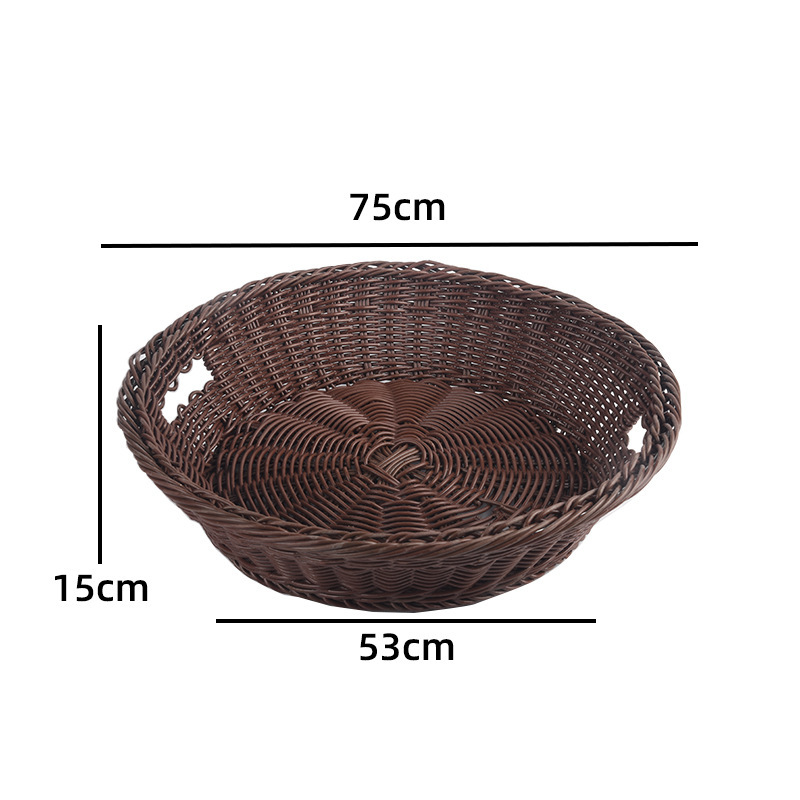 도매 및 소매 도매 및 소매 대형 과일 파일 원형 직조 디스크 소스 제조업체 소스 제품