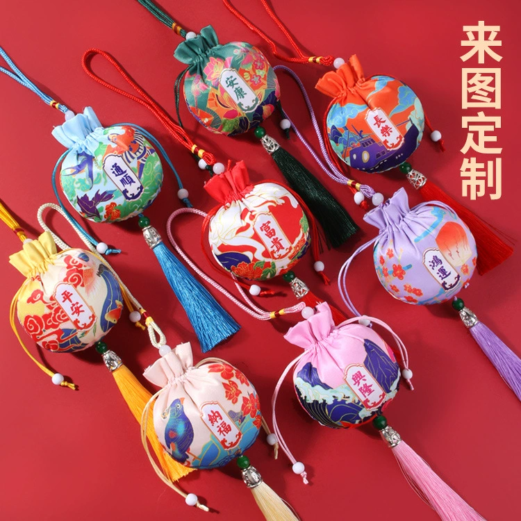 2024 Новый фестиваль лодок-драконов Саше Пустая Сумка Счастливая сумка маленькая подвеска Саше сумка Национальный Стиль ханьфу аксессуары