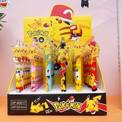 GP-80017のピカチュウのパッチはペンの0.5mmの黒の芯を押して滑らかな音楽のティの高い顔の値の漫画の中性を滑らかにします。