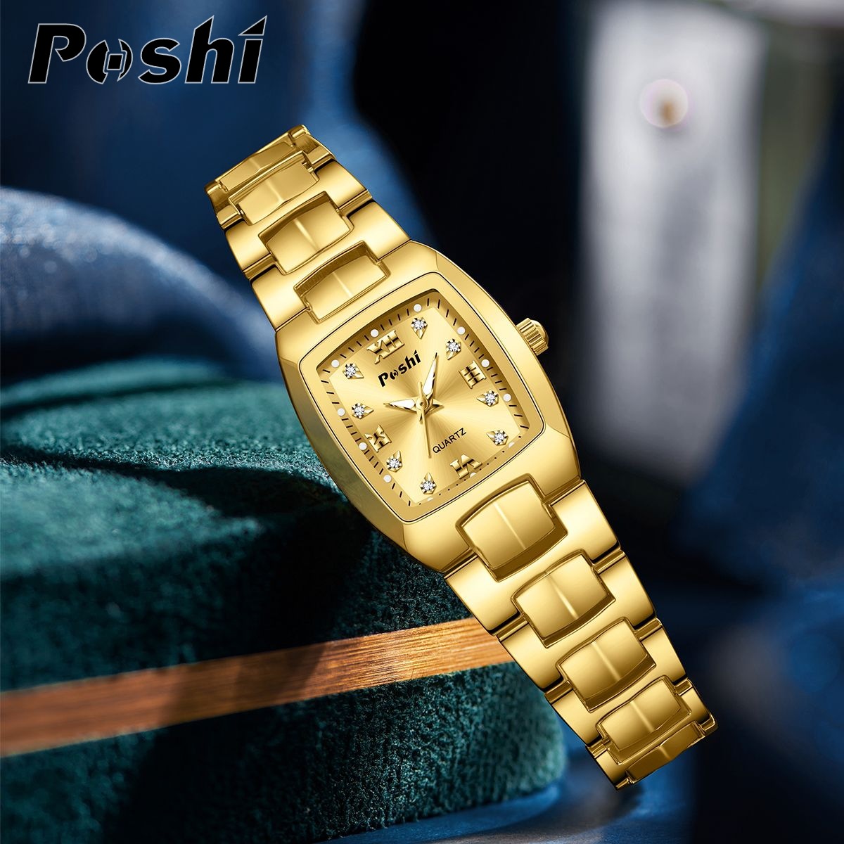 Tendencias de moda para damas relojes impermeables, personalidad, temperamento simple, relojes de cuarzo, cinturones de acero, relojes para damas, relojes de celebridades de Internet para mujeres