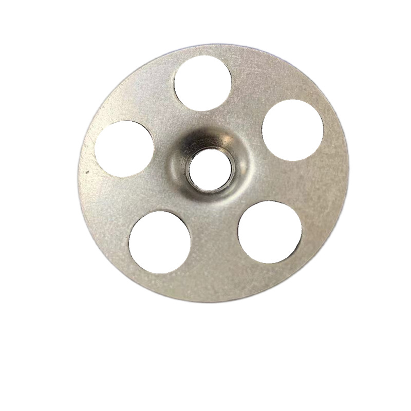 36*6mm 镀白锌平垫片 6孔垫片