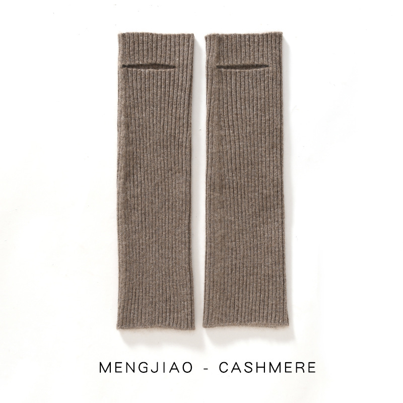 Knitted cashmere leg warmers, ankle socks, and calf protectors for warmth, suitable for both men and women, designed to protect the legs and ankles from the cold, and intended for export