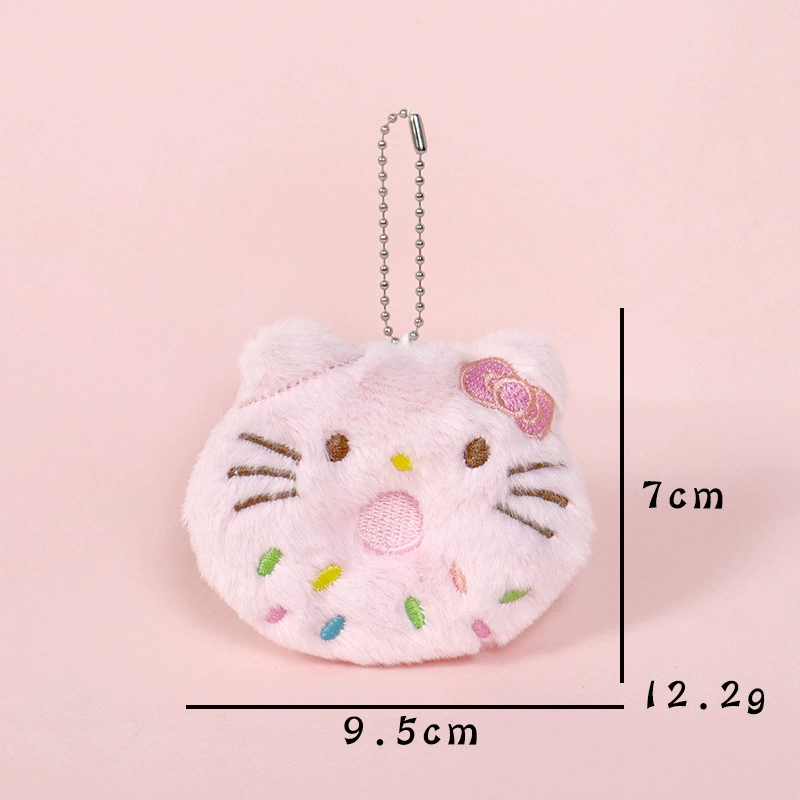 Плюшевая подвеска Hello Kitty, мультяшный брелок для сумки, 5×3×7 см, 9 г