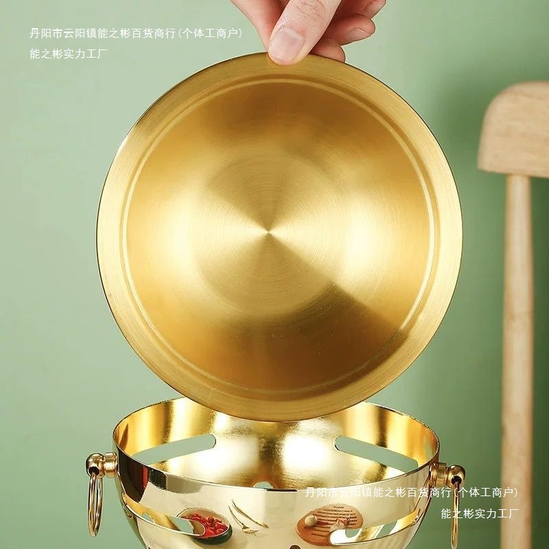 特厚单人火锅酒精环保一人一位分餐自助小火锅肥牛锅商用餐厅刷锅|undefined