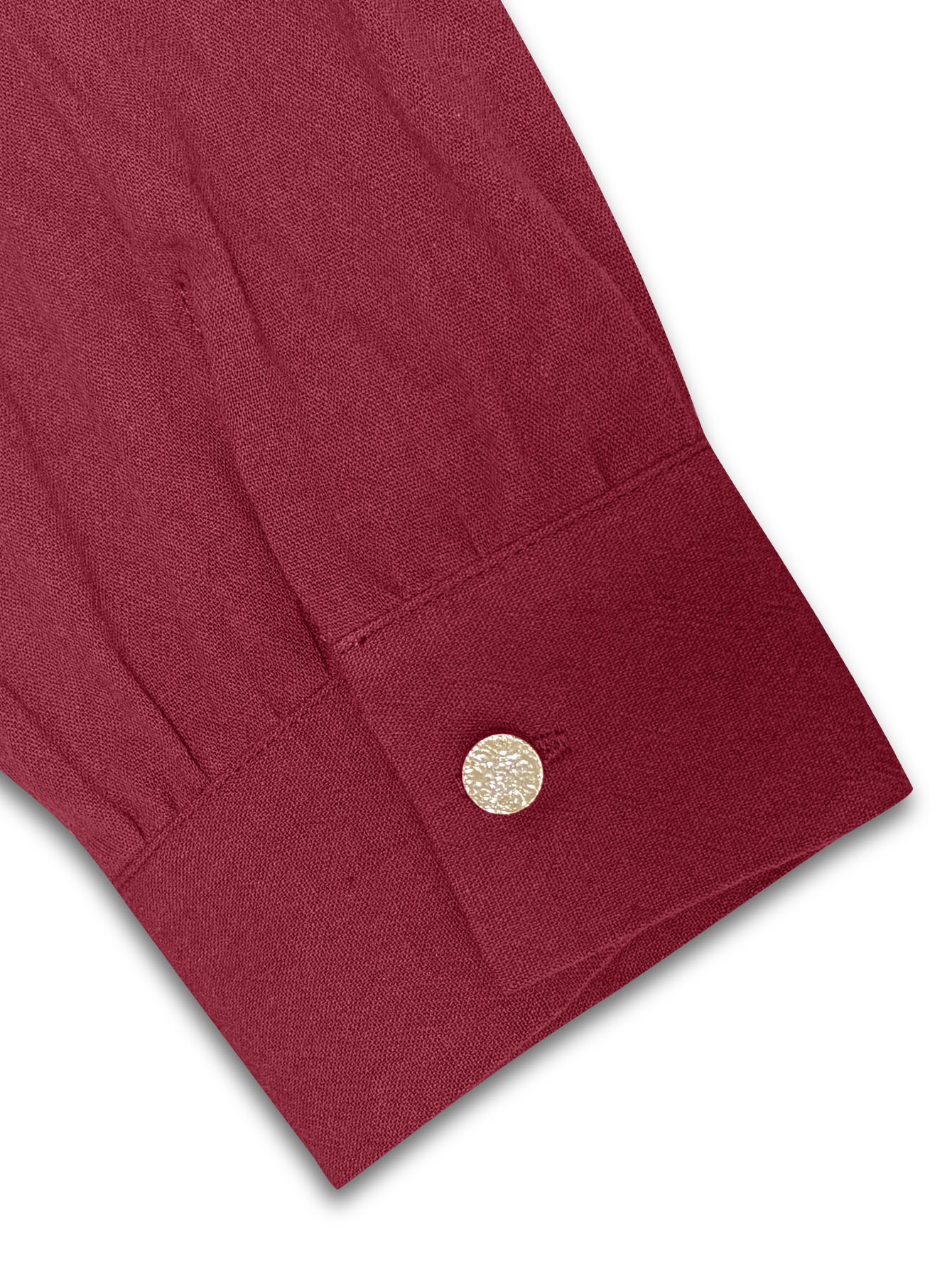 Dam blus i plus size med volangkrage och blommig spets_voghion.com