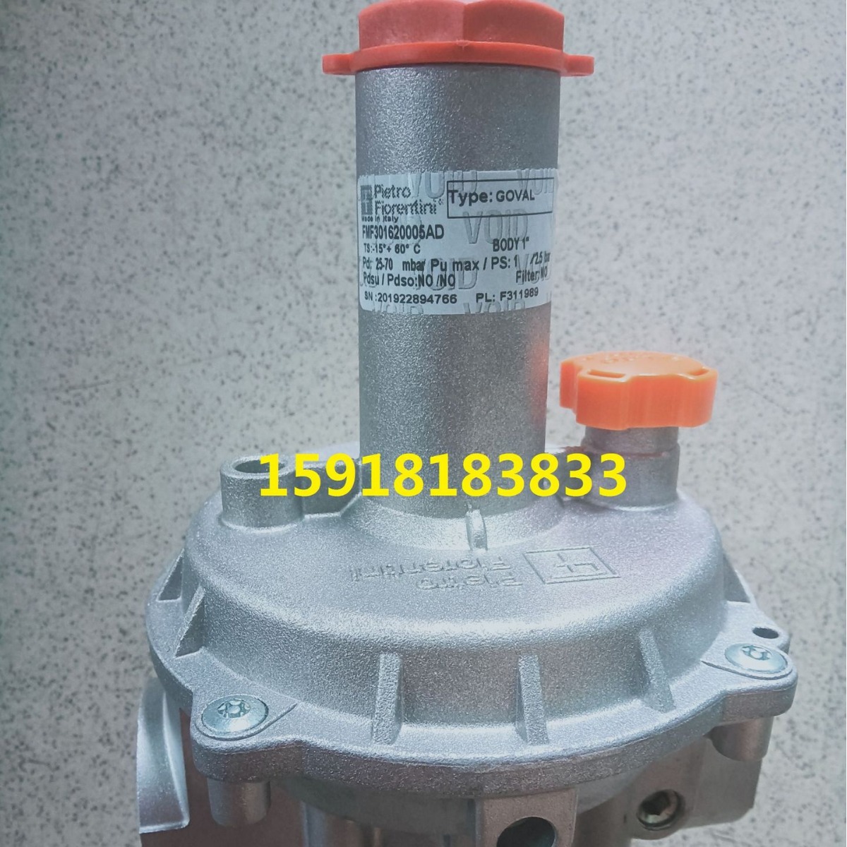 推荐 FMF301620005AD 菲奥燃气减压阀FMF301520005AD