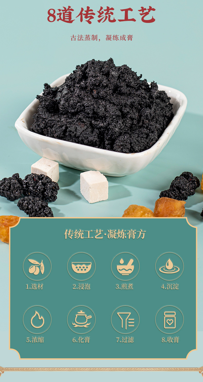 San Jiao Gao (Three Burner Herbal Paste) — Buddha's Hand & Citron Herbal Paste, 220g quality and texture