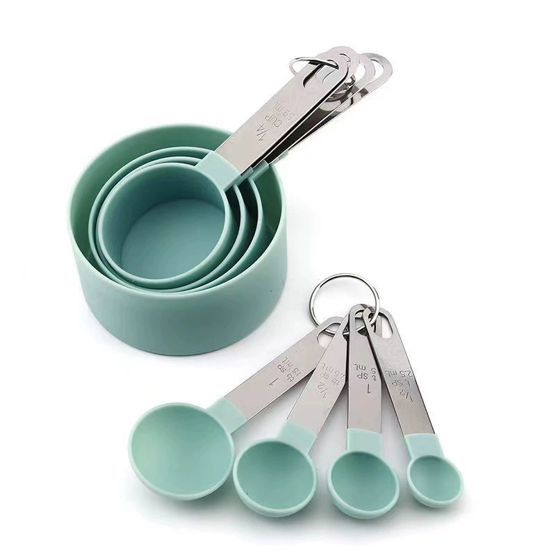 Handle stainless steel scaled, measuring spoon, set, DIY