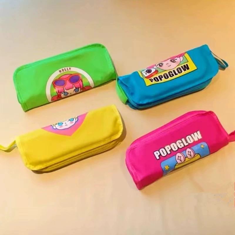 Folding pencil case, travel handheld pony for camping, train for fishing