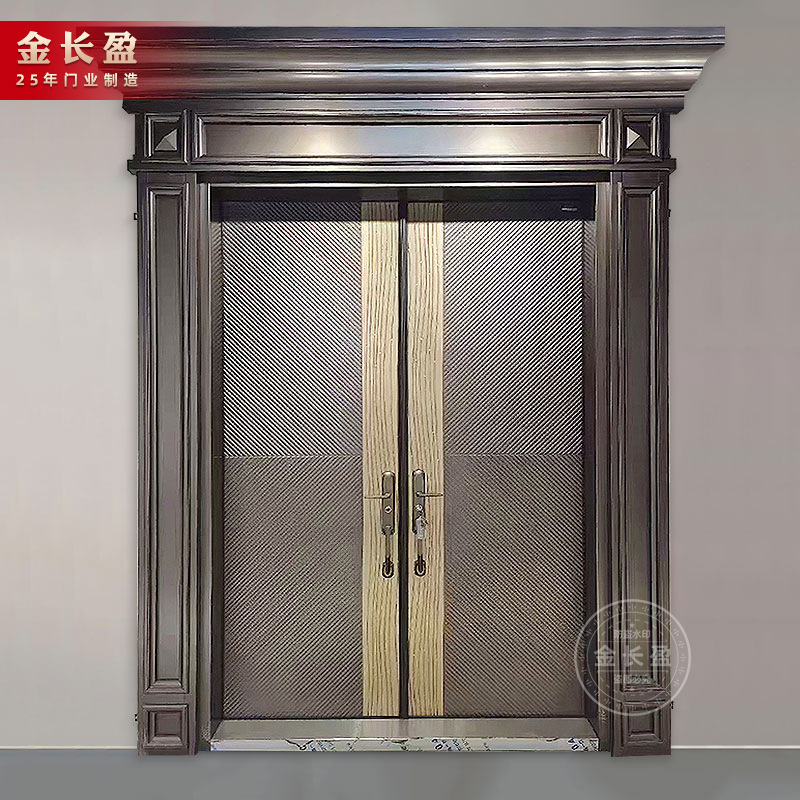 High-End Villa Anti-Theft Door, Double-Door Roman Column Door, New Chinese-Style Entrance Anti-Theft Door, Cast Aluminum Double-Door Entry Door High-End Villa Anti-Theft Door, Double-Door Roman Column Door, New Chinese-Style Entrance Anti-Theft Door, Cast Aluminum Double-Door Entry Door