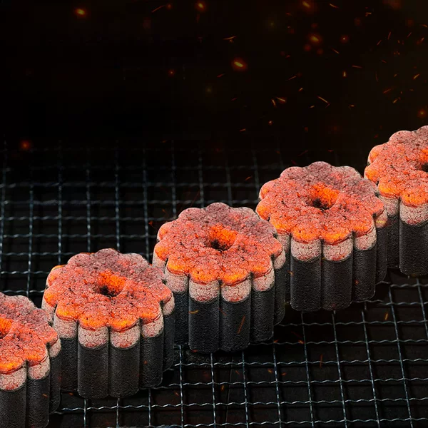 Baking Head Quick-burning Charcoal Fruit Charcoal Household Ignition Outdoor Barbecue Carbon Indoor Smokeless Charcoal Point Carbon logo