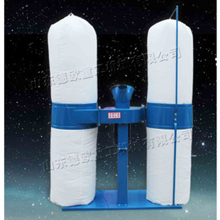 Industrial single-barrel bag dust collector double-barrel dust collector movable woodworking machinery dust collector