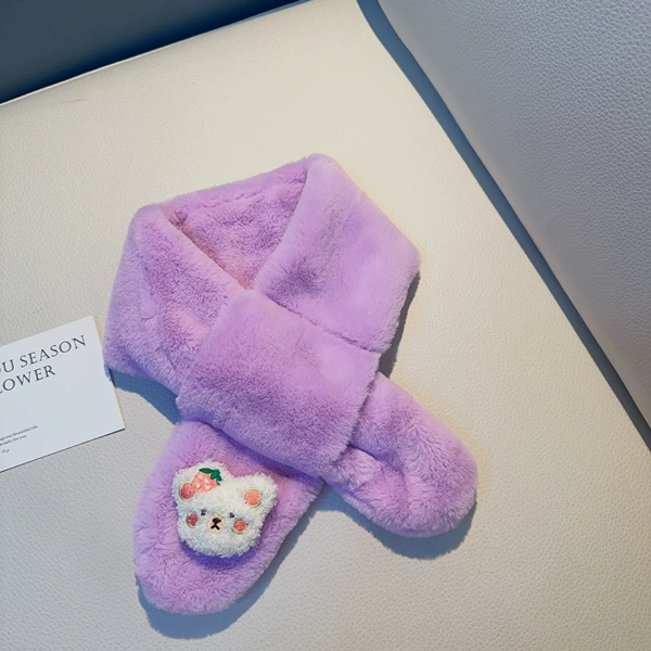 Bright purple cherry bear