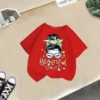 Red short sleeve T-shirt